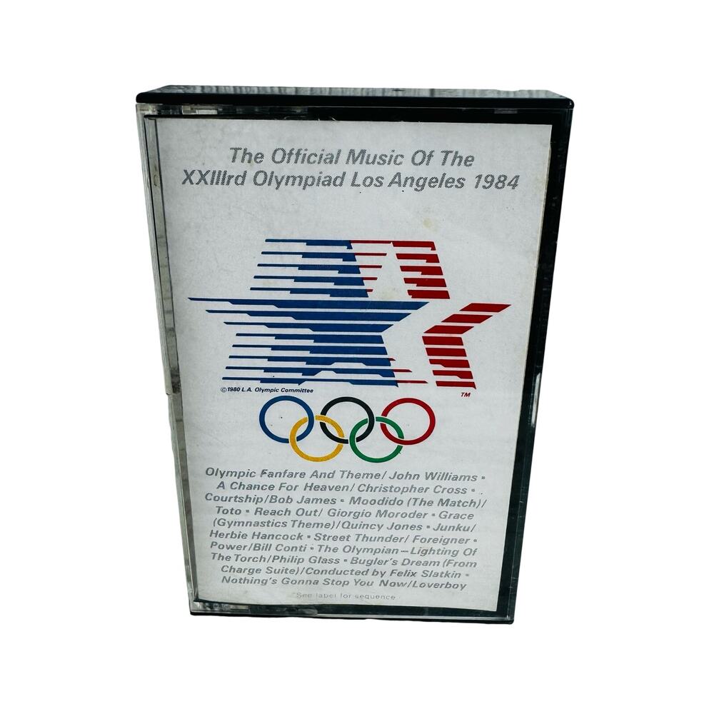The Official Music Of The XXIIIrd Olympiad Los Angeles 1984 Cassette- BST 39322